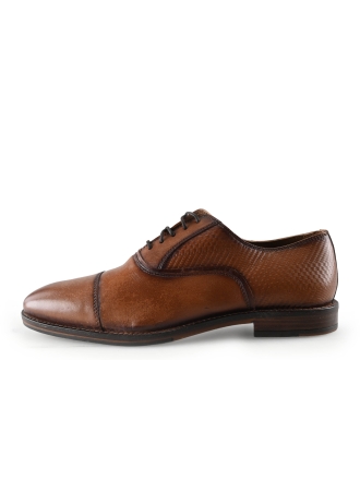 Manfield Veterschoenen Cognac 326194
 Maat 42
 