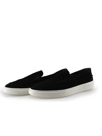 Manfield Loafers Zwart 326274
 Maat 43
 