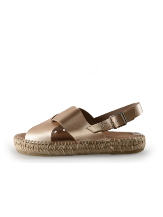 Manfield Sandalen Goud 326279
 Maat 39
 