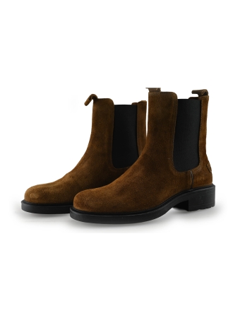 Shabbies Amsterdam Chelsea boots Cognac 326454
 Maat 37
 