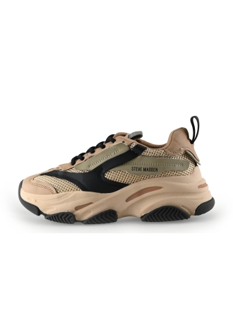 Steve Madden Sneakers Beige 326807
 Maat 36
 