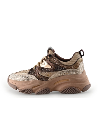 Steve Madden Sneakers Beige 326840
 Maat 35
 