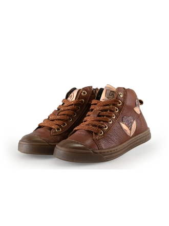 Little David Hoge sneakers Cognac 327045
 Maat 25
 