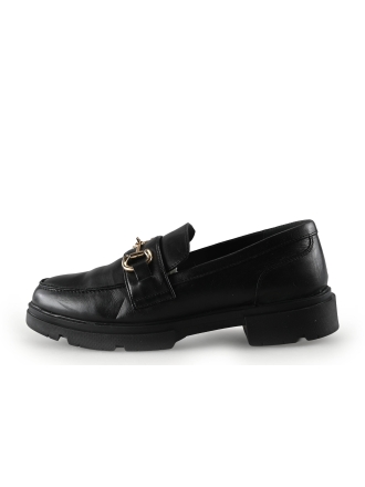 Manfield Loafers Zwart 327122
 Maat 41
 