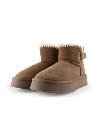 Manfield Snowboots Cognac 327362
 Maat 36
 