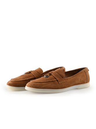 Manfield Loafers Bruin 327441
 Maat 38
 