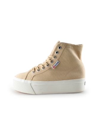 Superga Hoge sneakers Beige 327526
 Maat 38
 