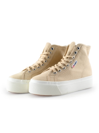 Superga Hoge sneakers Beige 327526
 Maat 38
 