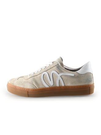 Manfield Sneakers Beige 327605
 Maat 40
 