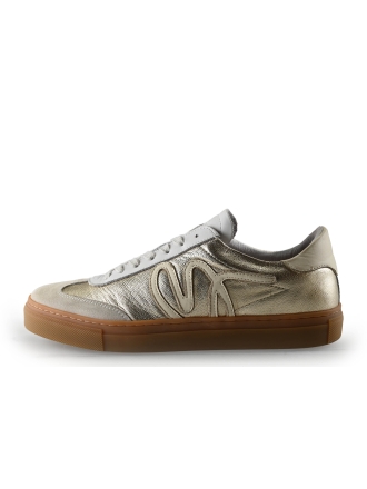 Manfield Sneakers Goud 327606
 Maat 41
 