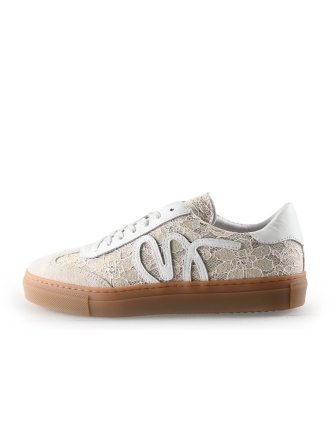 Manfield Sneakers Beige 327622
 Maat 38
 