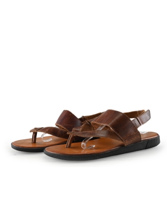 Manfield Sandalen Bruin 327649
 Maat 45
 