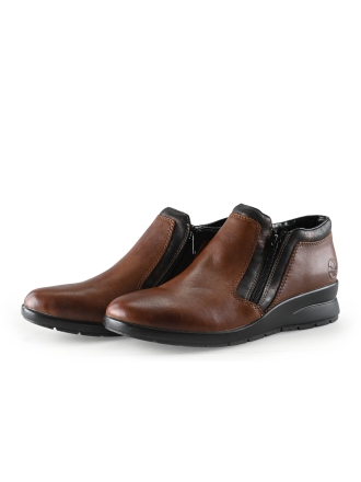 Rieker Enkellaarzen Bruin 327661
 Maat 40
 