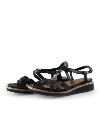 No Stress Sandalen Zwart 327700
 Maat 40
 
