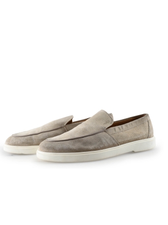 Manfield Loafers Beige 327771
 Maat 44
 