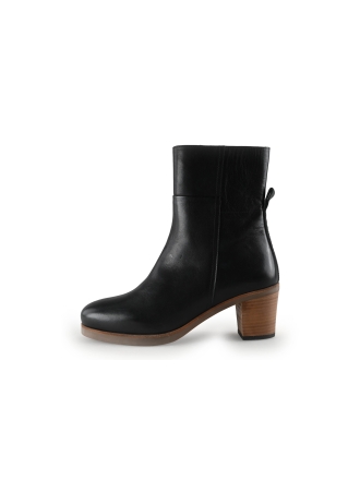 Shabbies Amsterdam Enkellaarzen Zwart 327842
 Maat 40
 