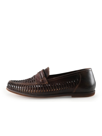 Manfield Loafers Bruin 327906
 Maat 44
 