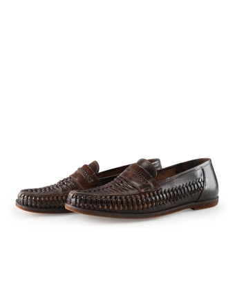 Manfield Loafers Bruin 327906
 Maat 44
 
