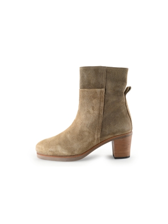 Shabbies Amsterdam Enkellaarzen Beige 327925
 Maat 42
 