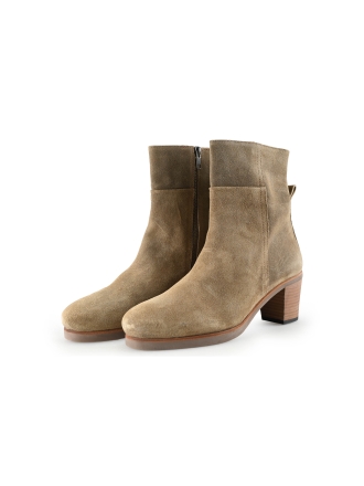 Shabbies Amsterdam Enkellaarzen Beige 327925
 Maat 42
 