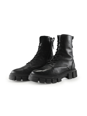 Ann Rocks Veterboots Zwart 327941
 Maat 38
 