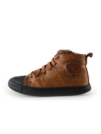 Barst! Hoge sneakers Cognac 327947
 Maat 25
 