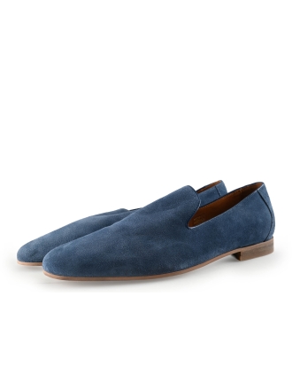 Manfield Loafers Blauw 327960
 Maat 46
 