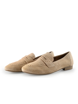 Manfield Loafers Beige 327991
 Maat 38
 