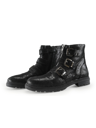 Muyters Biker boots Zwart 328014
 Maat 38
 
