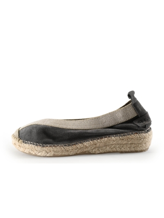 Shabbies Amsterdam Espadrilles Zwart 328039
 Maat 39
 