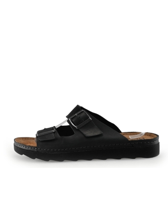 Rohde Slippers Zwart 328050
 Maat 43
 