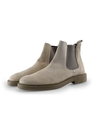 Manfield Chelsea boots Beige 328072
 Maat 41
 