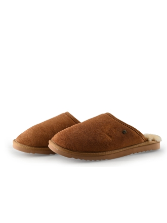 Warmbat Pantoffels Cognac 328572
 Maat 45
 