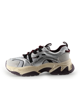 Steve Madden Sneakers Grijs 328597
 Maat 38
 