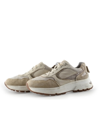Manfield Sneakers Beige 328636
 Maat 38
 