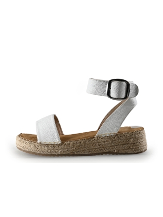 Poelman Espadrilles Wit 328667
 Maat 40
 