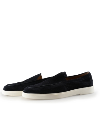 Manfield Loafers Zwart 328687
 Maat 44
 