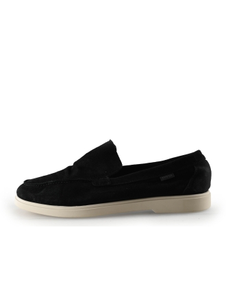 Manfield Loafers Zwart 328748
 Maat 42
 