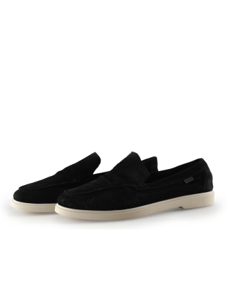 Manfield Loafers Zwart 328748
 Maat 42
 
