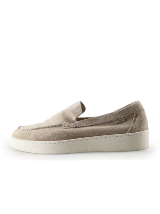 Manfield Loafers Beige 328779
 Maat 42
 