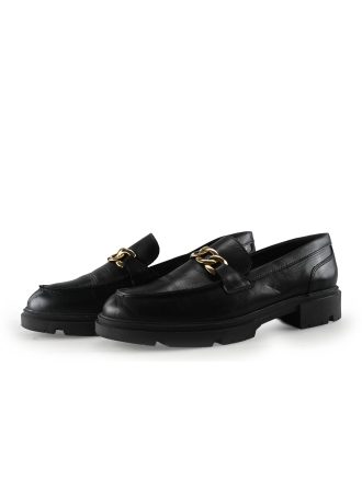 Manfield Loafers Zwart 328825
 Maat 42
 