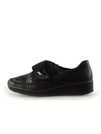 Rieker Loafers Zwart 328915
 Maat 42
 