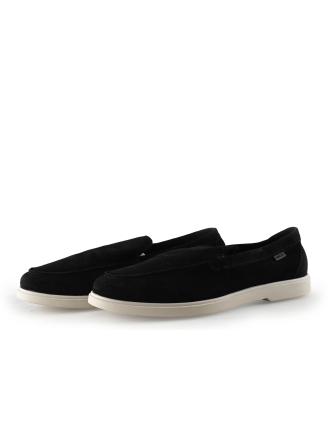Manfield Loafers Zwart 328981
 Maat 43
 