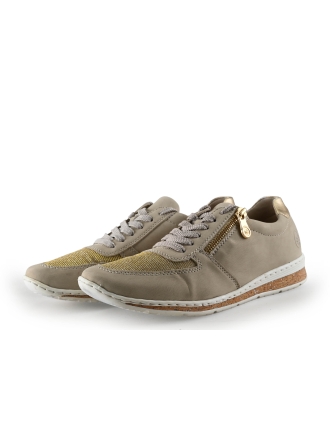 Rieker Veterschoenen Beige 329066
 Maat 40
 