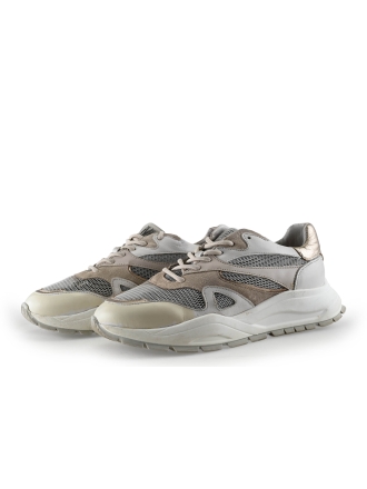 Manfield Sneakers Beige 329240
 Maat 42
 