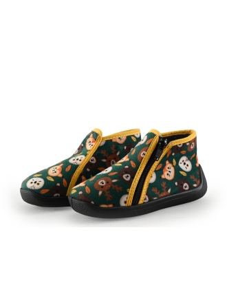 Milo & Mila Pantoffels Groen 329286
 Maat 24
 