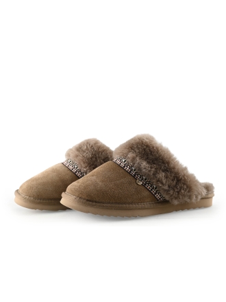 Warmbat Pantoffels Bruin 329398
 Maat 40
 