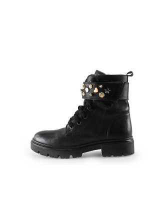 Nelson Veterboots Zwart 329457
 Maat 31
 
