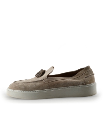 Manfield Loafers Beige 329475
 Maat 43
 