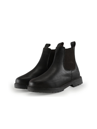 Travelin Chelsea boots Zwart 329617
 Maat 38
 